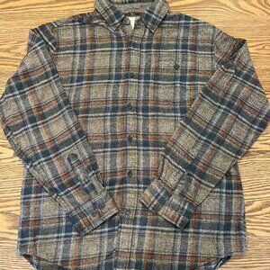 Long Sleeve Brushed Flannel  (MEDIUM)